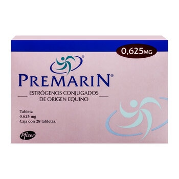 Premarin 0.625 mg. Oral 28 Grageas