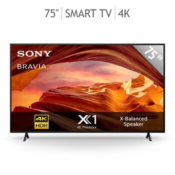 Sony Pantalla 75" 4K UHD Smart TV
