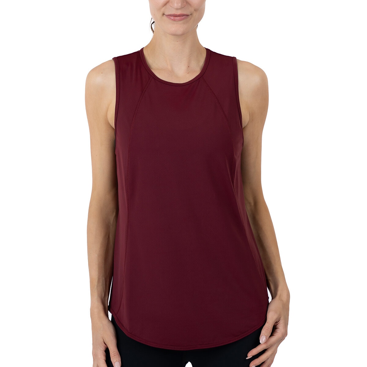 Tuff Apparel Camiseta Deportiva para Dama Rojo Mediana