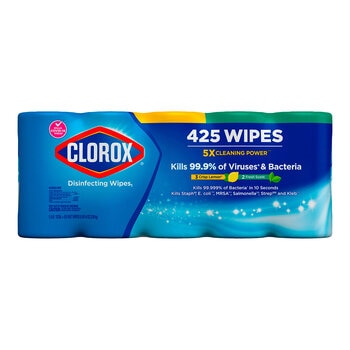 Clorox Toallas Desinfectantes 5 pzas con 85 Toallitas cada una