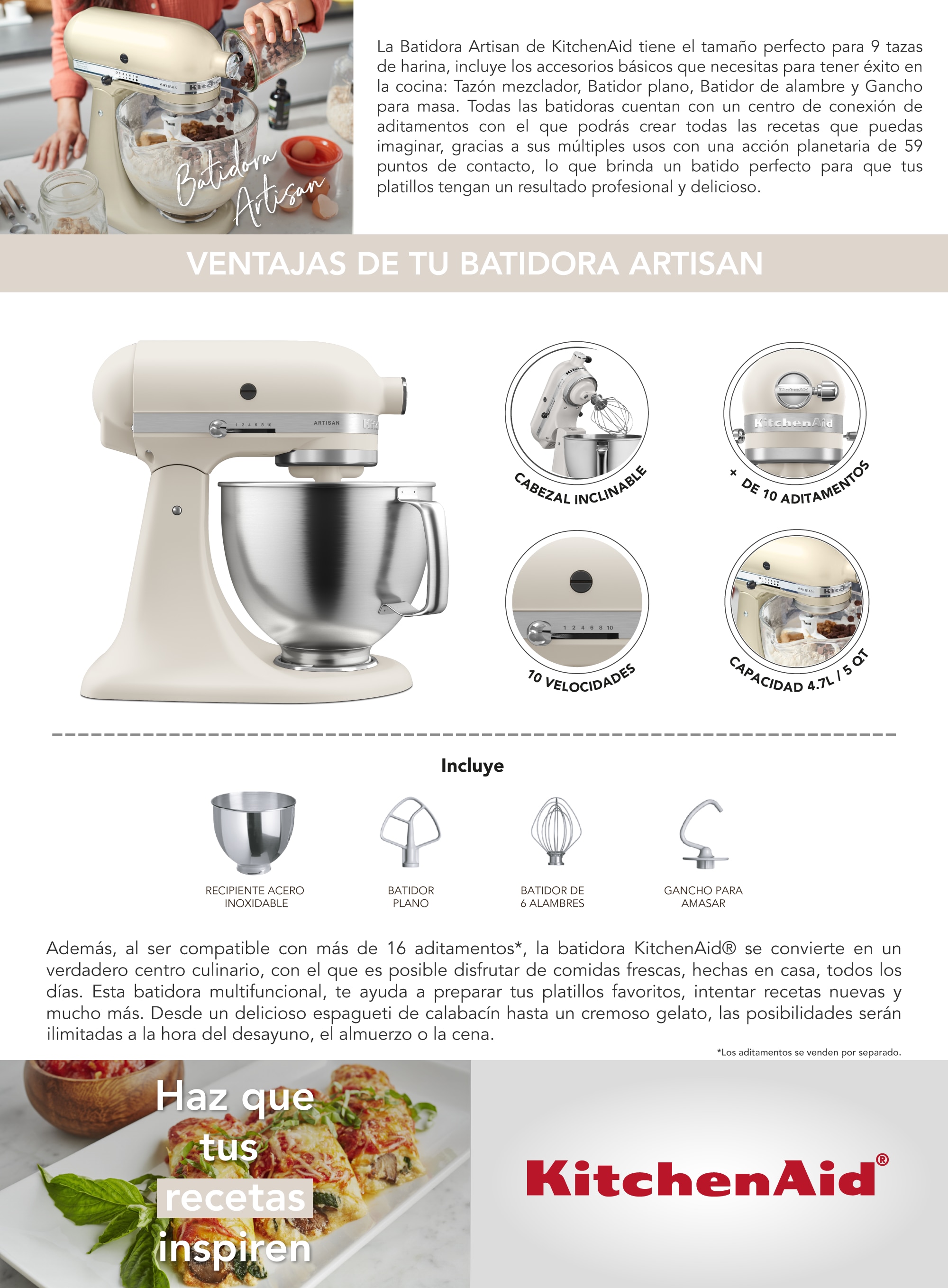 KitchenAid Batidora 4