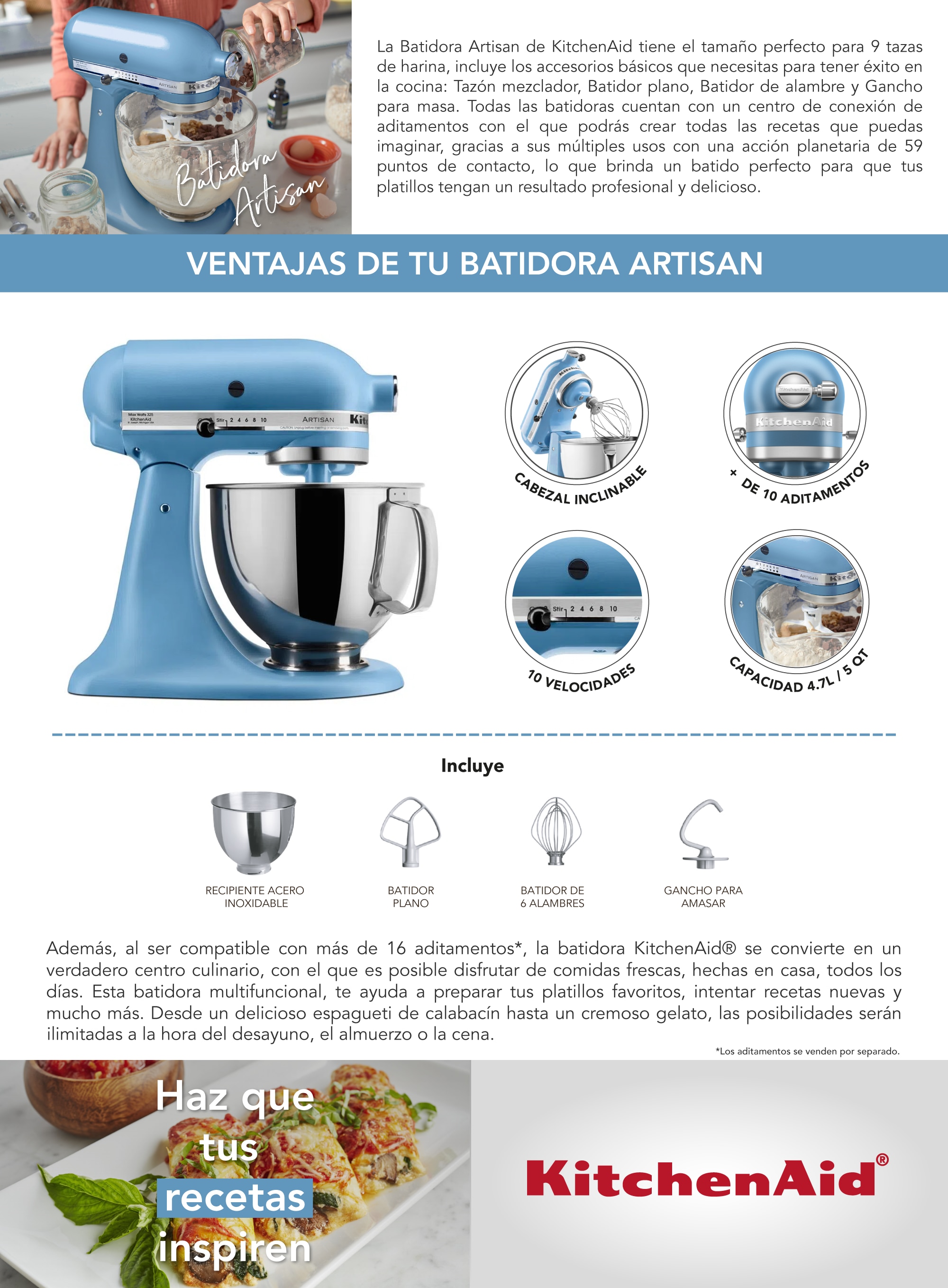 KitchenAid Batidora 5