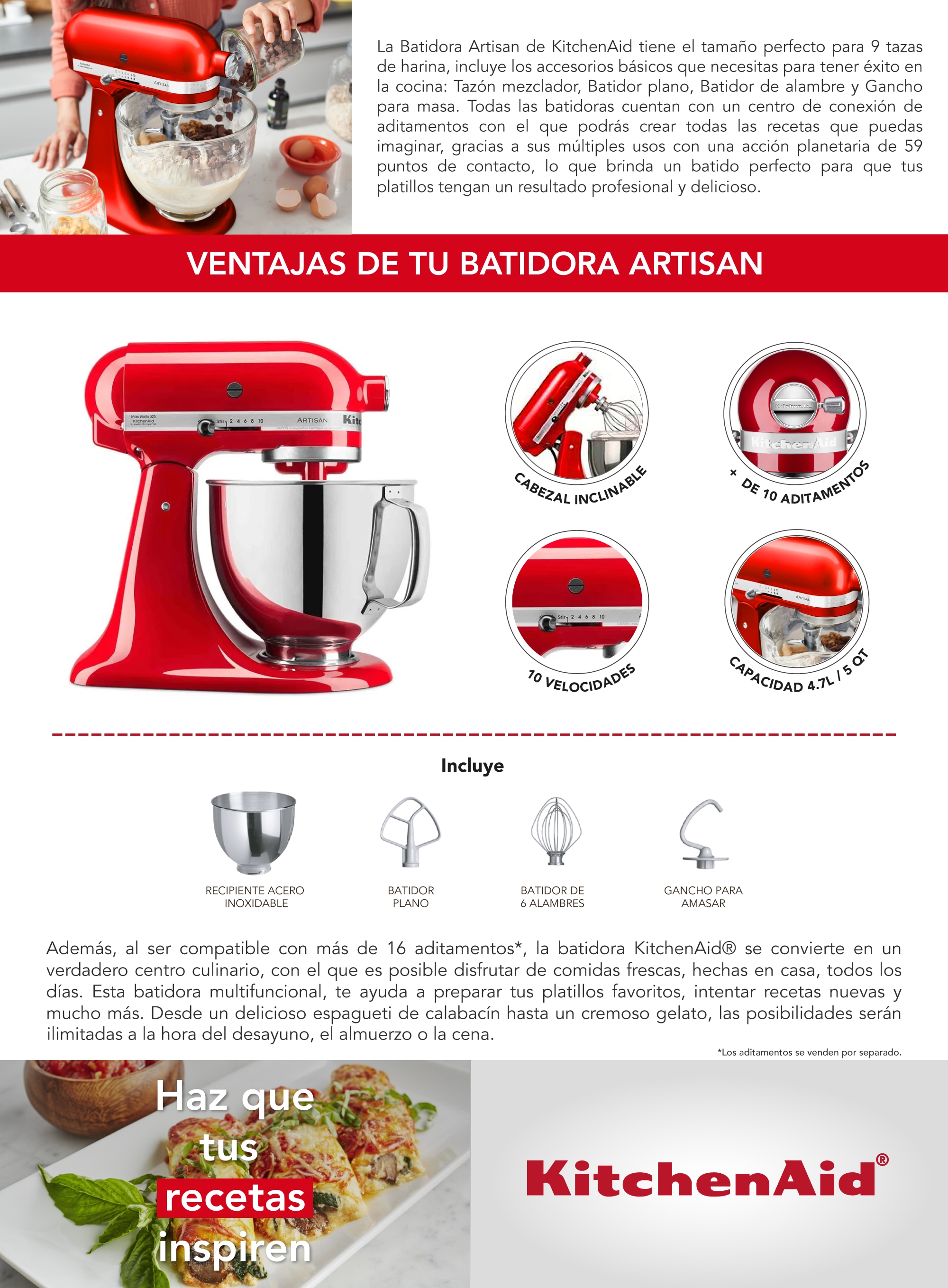 KitchenAid Batidora 6
