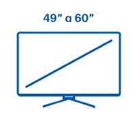 49 a 60 pulgadas