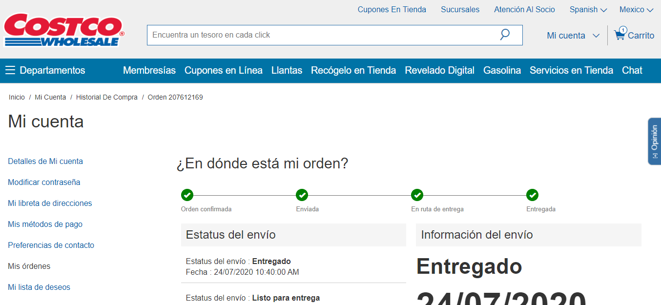 mis ordenes estado