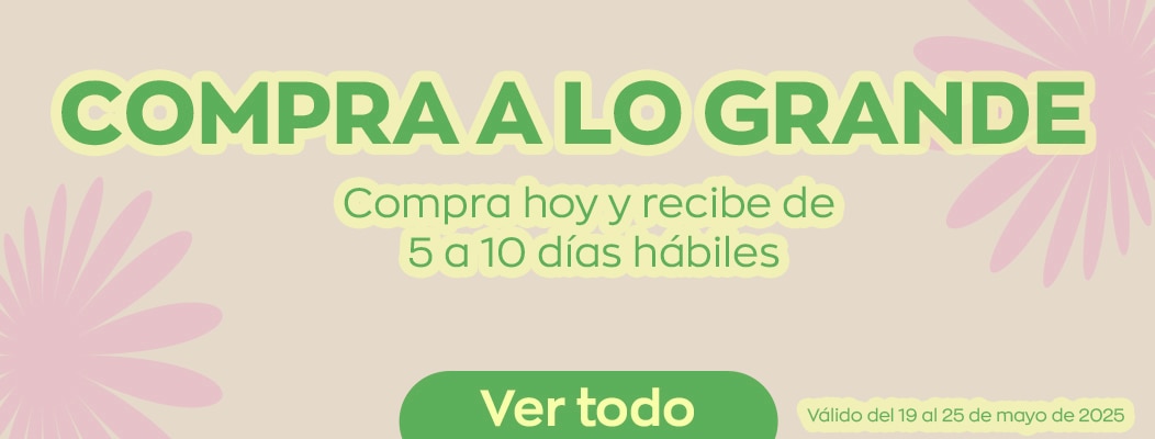Compra a lo grande