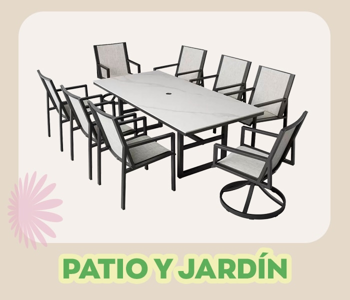 Patio y Jardin