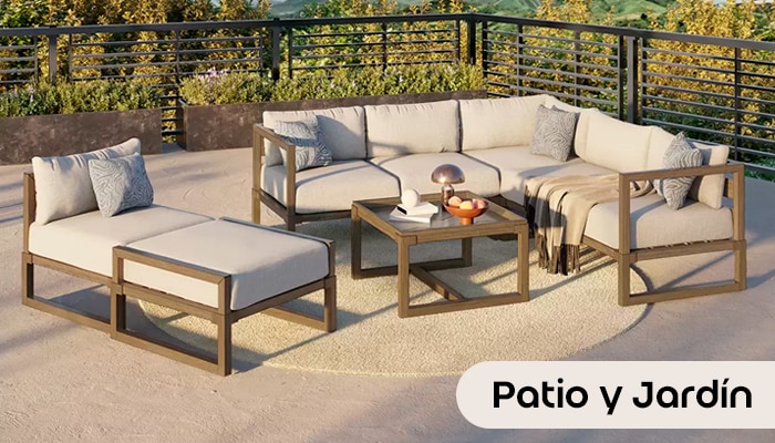 Patio y Jardin