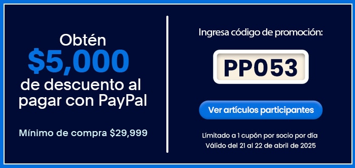 Ahorros 5000 Paypal
