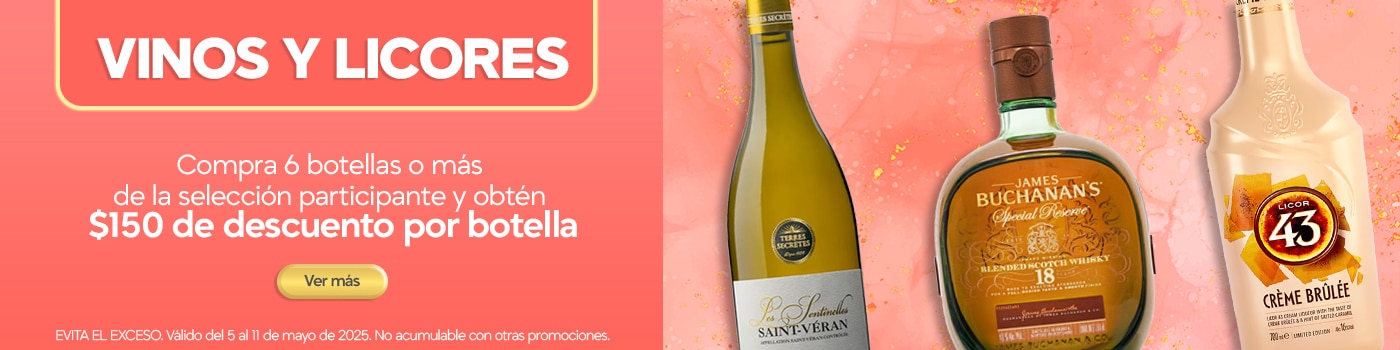 Descuentos en Vinos y Licores