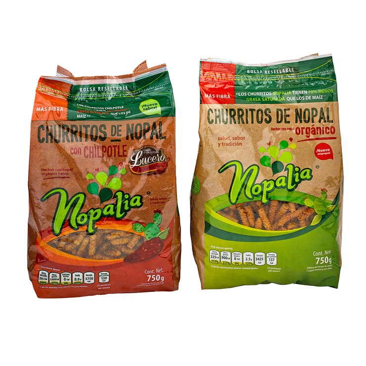 Nopalia churritos de nopal 2 de 750g Costco Mexico
