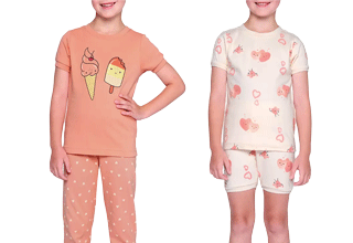 Ropa para niñas y niños, pantalones, pijamas, calzado y playeras