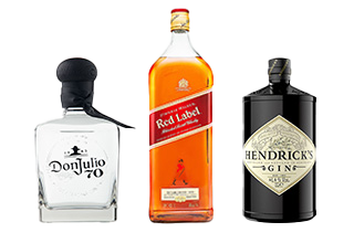Licores nacionales e internacionales de las mejores marcas