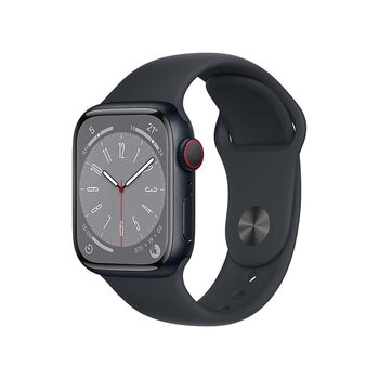 Apple Watch Series 8 (GPS + Celular) Caja de aluminio medianoche 41 mm con correa deportiva medianoche