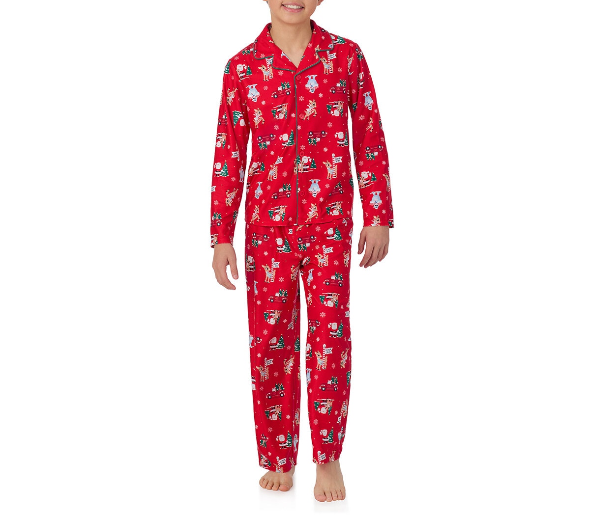 Pijama para Niños y Niñas Rojo Santa Claus 14 / 16 Años