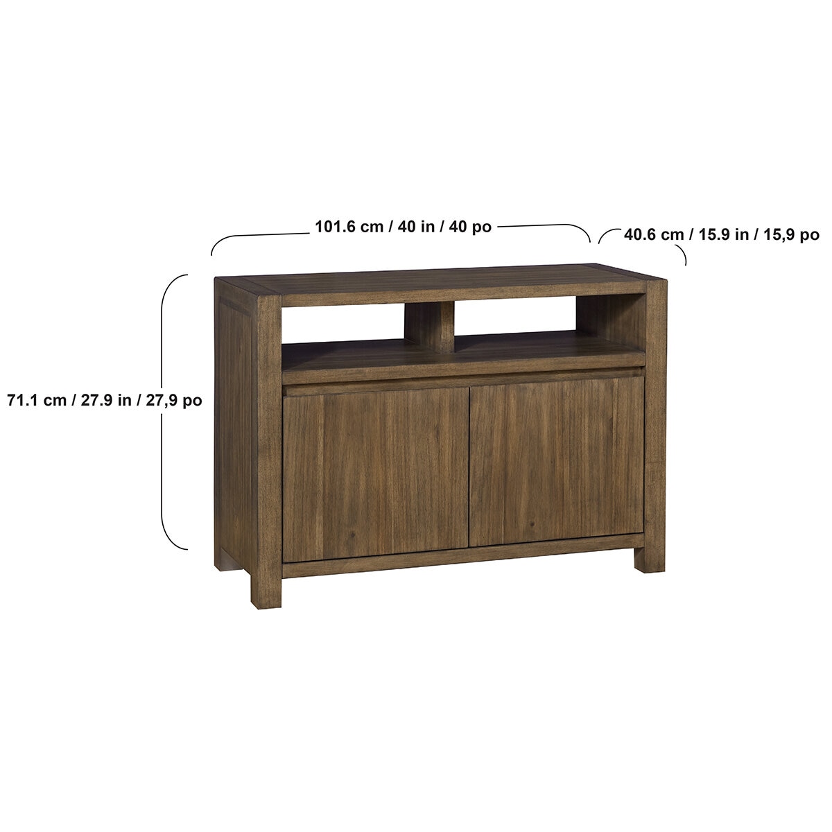 Universal Broadmoore, Miles Consola Decorativa