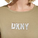 DKNY Playera para Dama Verde