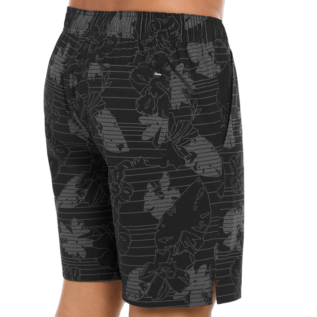 Hurley Traje de Baño para Caballero Negro Mediana