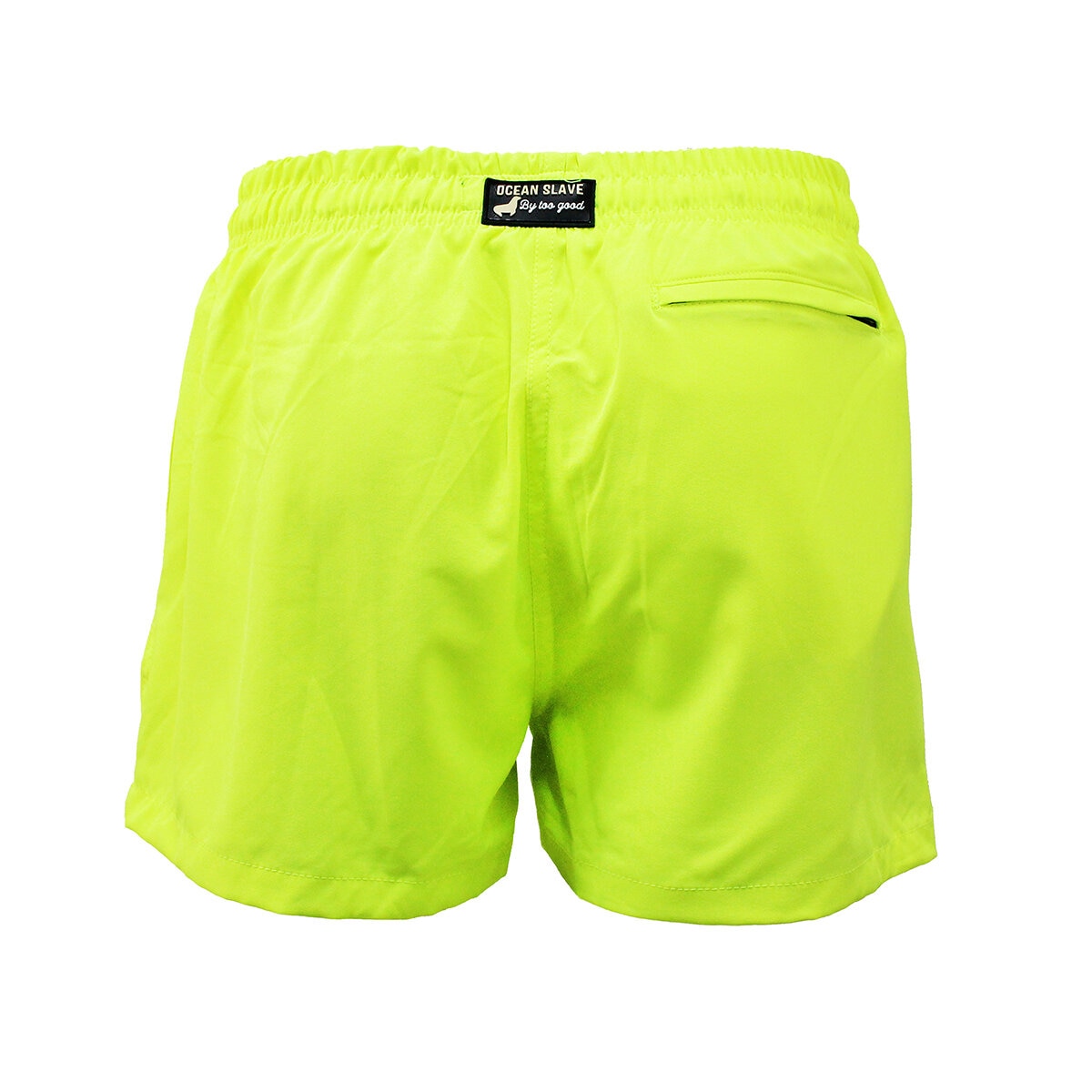 Ocean Slave, Traje de Baño Color Amarillo Neón, para Caballero en Varias Tallas