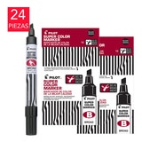 Pilot marcador permanente punta cincel rellenable