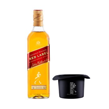 Whisky Johnnie Walker Red Label 700ml + Jigger