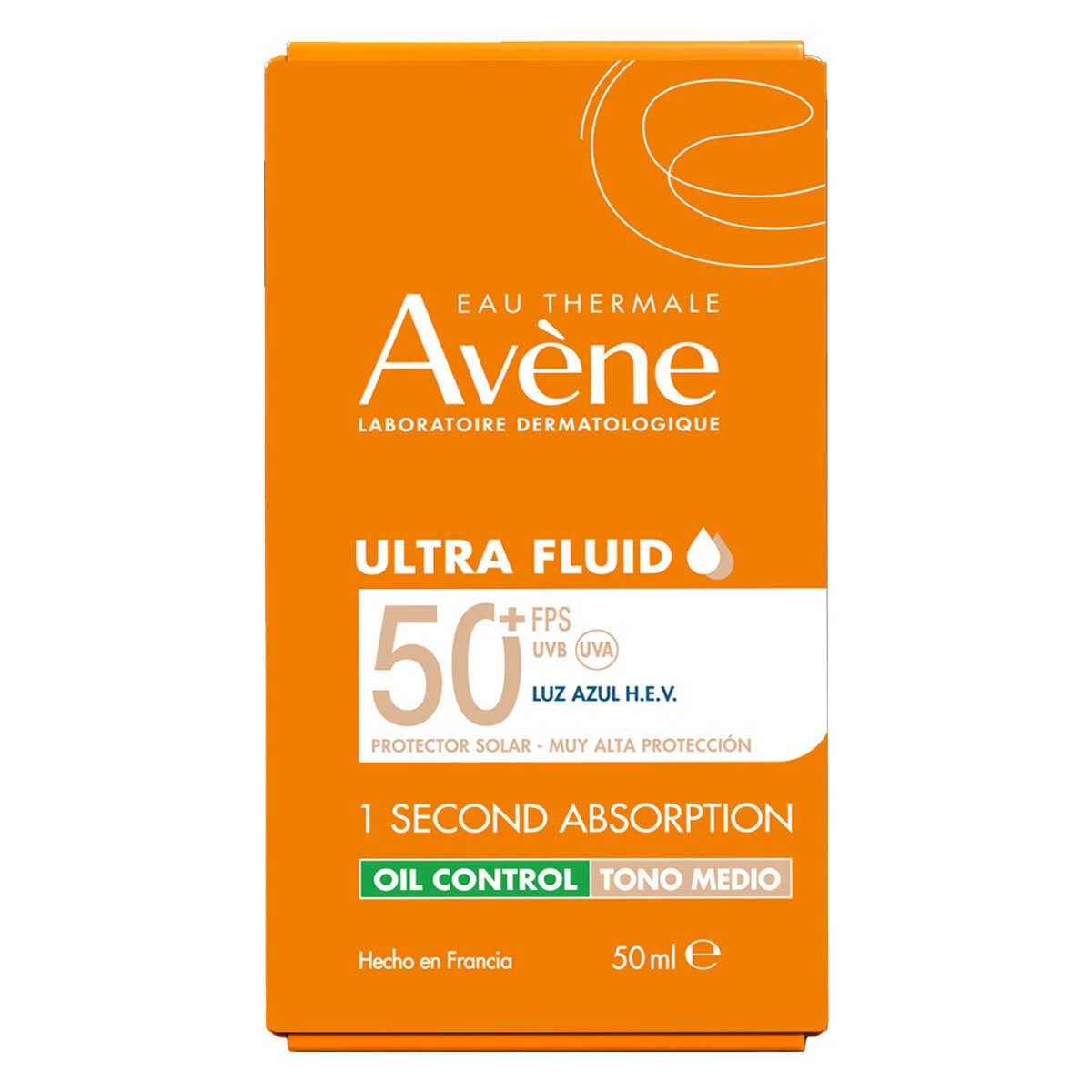 Avène Protector Solar Ultra Fluid Tono Medio Oil Control 50 ml