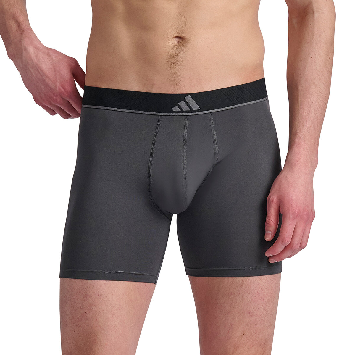 Adidas Bóxers para Caballero 4 piezas Gris Mediana