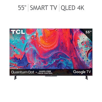 TCL Pantalla 55" QLED 4K SMART TV