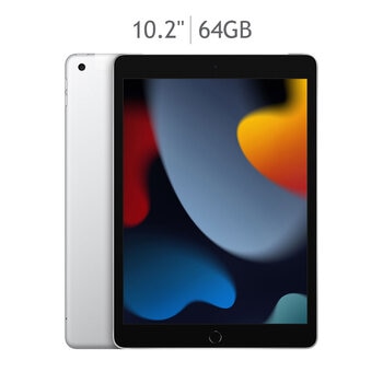 Apple iPad 10.2" Wi-Fi + Celular 64GB Plata (9ª Generación)