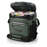 Titan Hielera sin Cierre para 36 Latas Verde