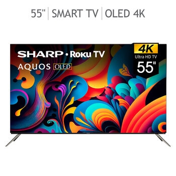 Sharp Pantalla 55" OLED 4K UHD Smart TV