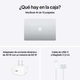 Apple MacBook Air 15" M5 16GB 512GB SSD Plata Apple MacBook Air 15" M5 16GB 512GB SSD Plata