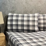 Flannel From Portugal Juego de Sábanas de Franela Tamaño King 4 Piezas