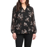 Hilary Radley Blusa para Dama Negro Extra Chica