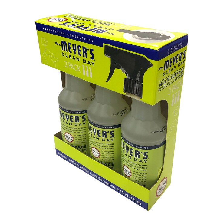 Limpiador Líquido Multisuperficies, Mrs. Meyers 3 de 473 ml Costco México