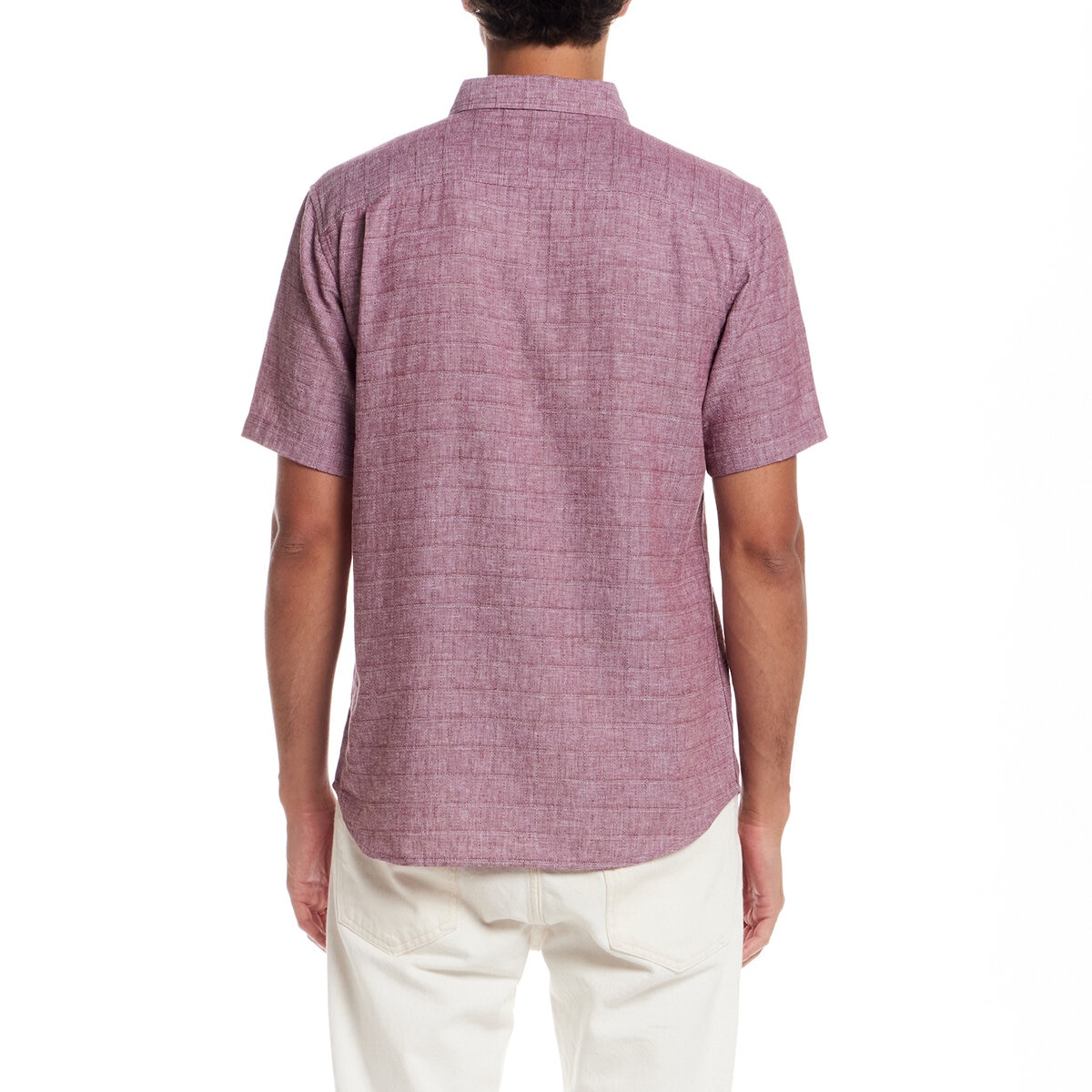 Weatherproof Vintage Camisa manga corta para Caballero Rojo Mediana