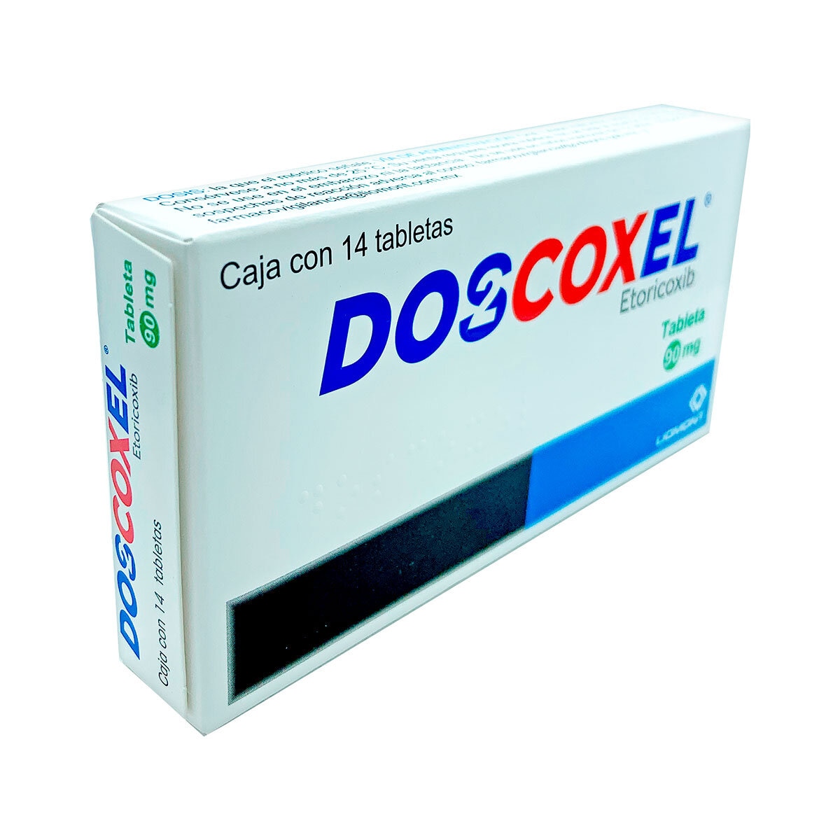 Doscoxel 90 mg 14 Tabletas