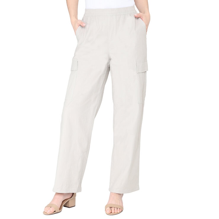 Nicole Miller Original Pantalones Cargo Tipo Lino para Dama Varias Tallas y Colores