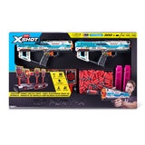 X-Shot Pro Fury-X Paquete de Batall con 2 Blasters y Blanco Interactivo