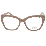 Cloe VLE.61411.0BRN.54 Armazón Oftálmico + Clip Solar Polarizado