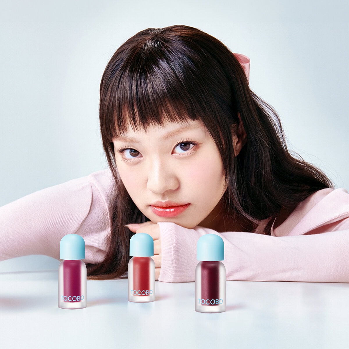 Tocobo Juicy Berry, Tinta Labial Coreana, 3 pzas