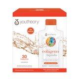 Youtheory Colágeno Líquido 5,000 mg Sabor Bayas Mixtas 30 Paquetes