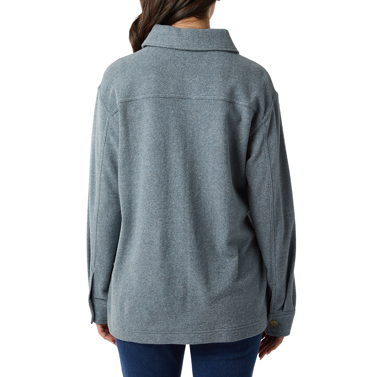 32 Degrees Heat Sobre camisa para Dama Gris Extra Chica 32 Degrees Heat Sobre camisa para Dama Gris Extra Chica