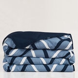 Seasons Collection Colcha con Relleno Alternativo Tamaño King OGEE BLUE
