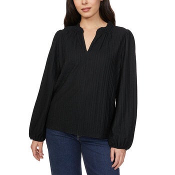 Buffalo David Bitton Blusa de manga larga abullada para Dama Varias Tallas y Colores Buffalo David Bitton Blusa de manga larga abullada para Dama Varias Tallas y Colores