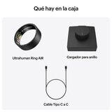 Ultrahuman Ring Air Gris Mate - Talle 9 Ultrahuman Ring Air Gris Mate - Talle 9