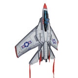 Brainstorm Papalote de Nylon Tamaño Gigante: Avión de combate