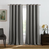 SUNBLK, Cortinas con Bloqueo Solar, Gris