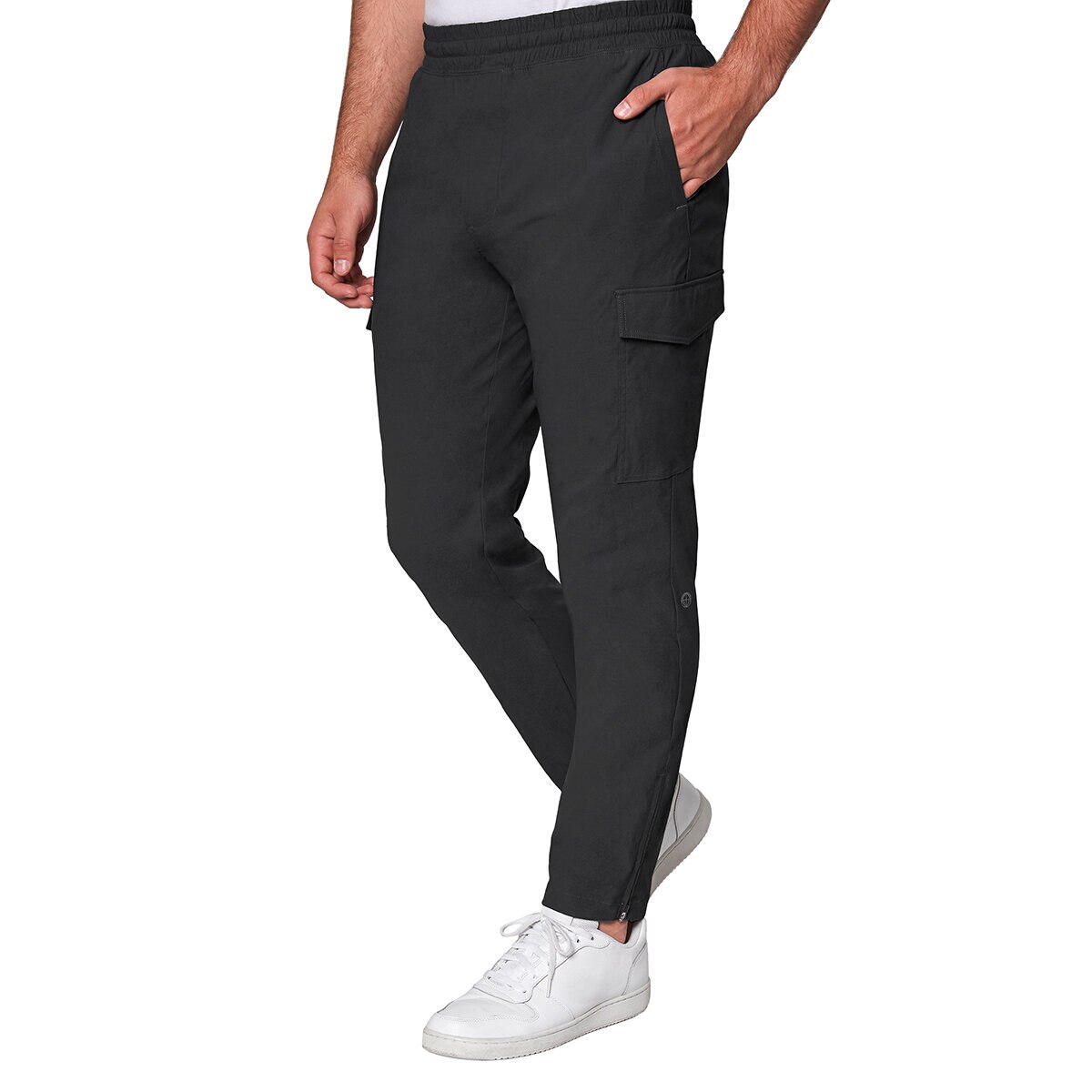 Mondetta Pants para Caballero Negro Extra Grande