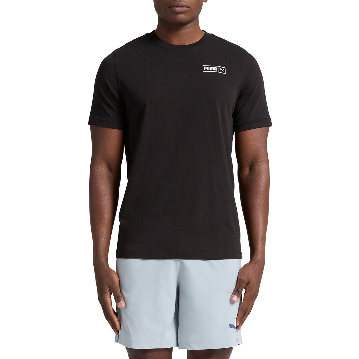 Puma Playera para Caballero Negro Grande